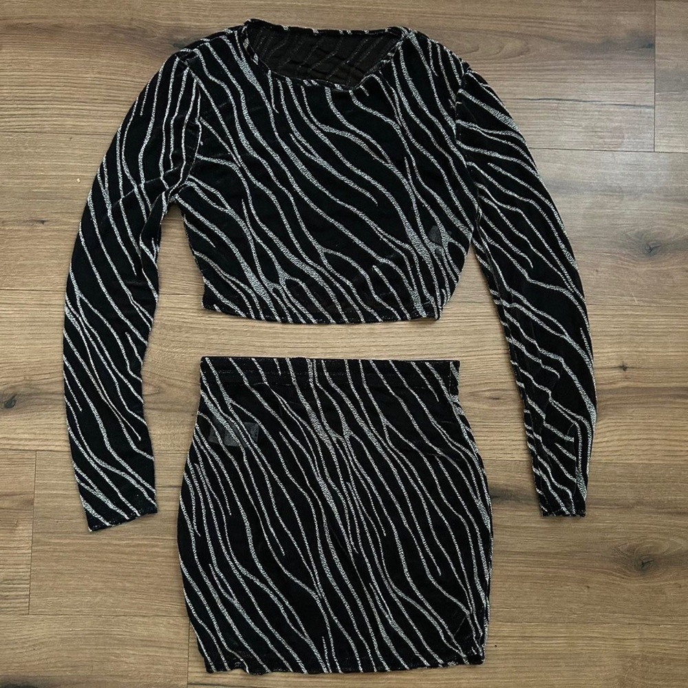 2 piece skirt set